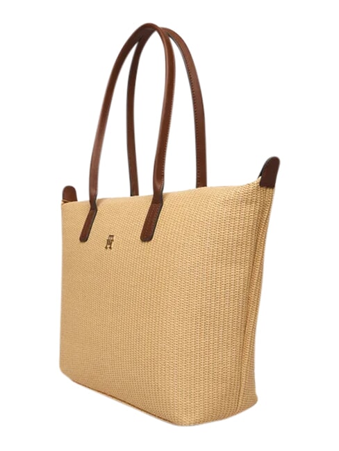 POPETTE Schultertasche, XL Sand-Mono - Damentaschen