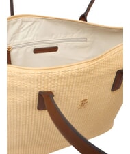 TOMMY HILFIGER POPETTE Schultertasche, XL Sand-Mono - Damentaschen - 6