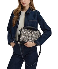 TOMMY HILFIGER TH HER Handtasche mit Schulterriemen blau mono - Damentaschen - 2