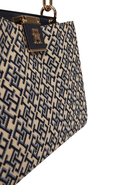 TH HER Handtasche mit Schulterriemen blau mono - Damentaschen