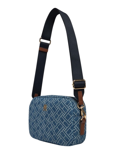 POPETTE Mini-Schultertasche blauer Denim - Damentaschen