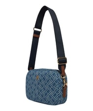 TOMMY HILFIGER POPETTE Mini-Schultertasche blauer Denim - Damentaschen - 4