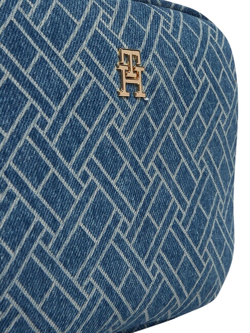 POPETTE Mini-Schultertasche blauer Denim - Damentaschen