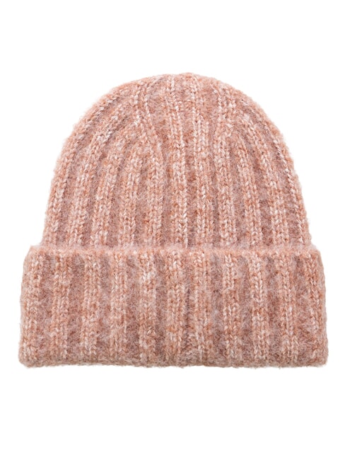 ESTELLE Beanie-M&uuml;tze mit Umschlag br&auml;unen - M&uuml;tzen/H&uuml;te