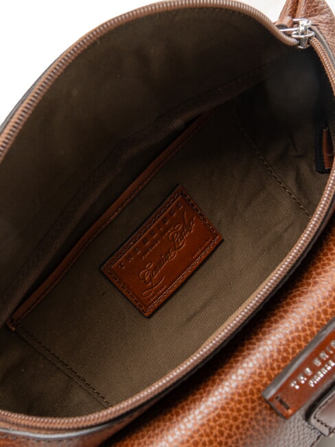 BIAGIO Leder-Bauchtasche Braun 14/Ruthenium Palladium - Damentaschen