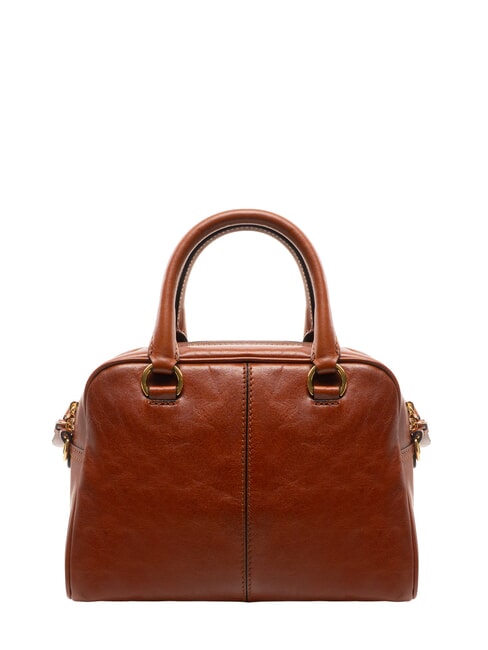 FLORA Handtasche mit Schulterriemen BRAUN - Damentaschen