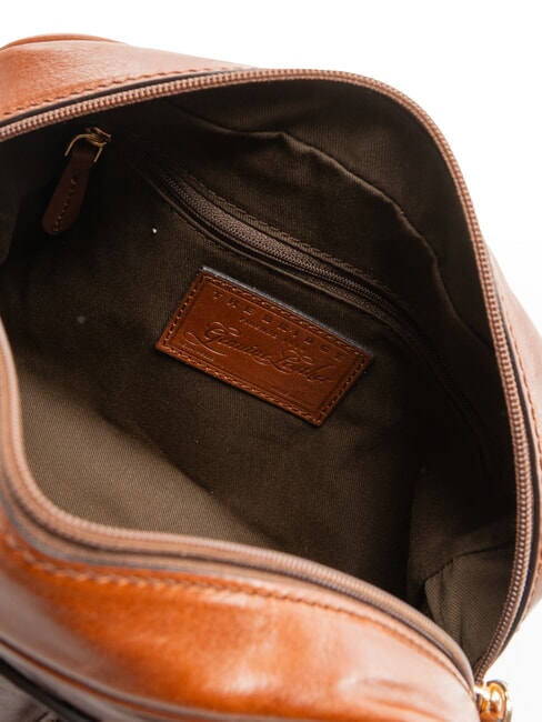 FLORA Handtasche mit Schulterriemen BRAUN - Damentaschen