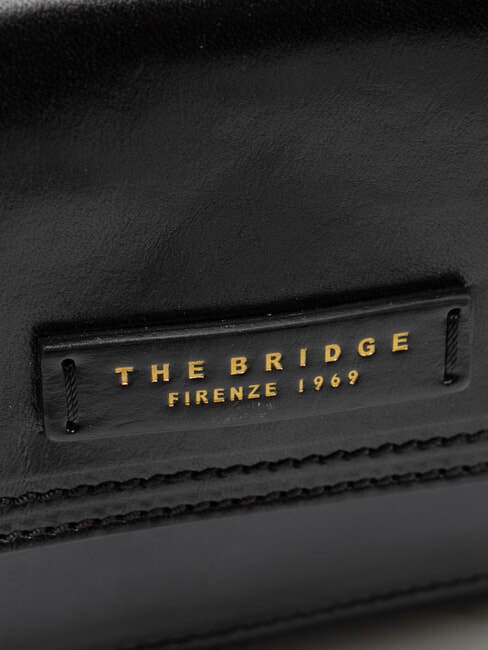 FLORA Mini-Schultertasche Schwarzes Gold - Damentaschen