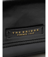 THE BRIDGE FLORA Mini-Schultertasche Schwarzes Gold - Damentaschen - 3