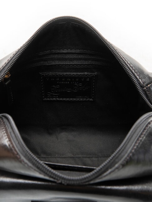 FLORA Mini-Schultertasche Schwarzes Gold - Damentaschen