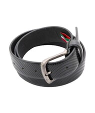 GAUD&Igrave; SANTA CROCE Bedruckter, abgerundeter Lederg&uuml;rtel SCHWARZ - G&uuml;rtel - 3