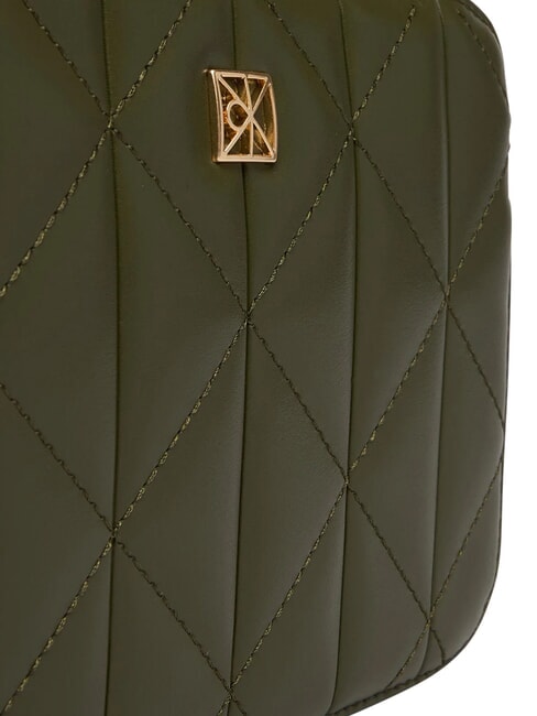 QUILTED EMBLEM Mini-Schultertasche Zypresse - Damentaschen