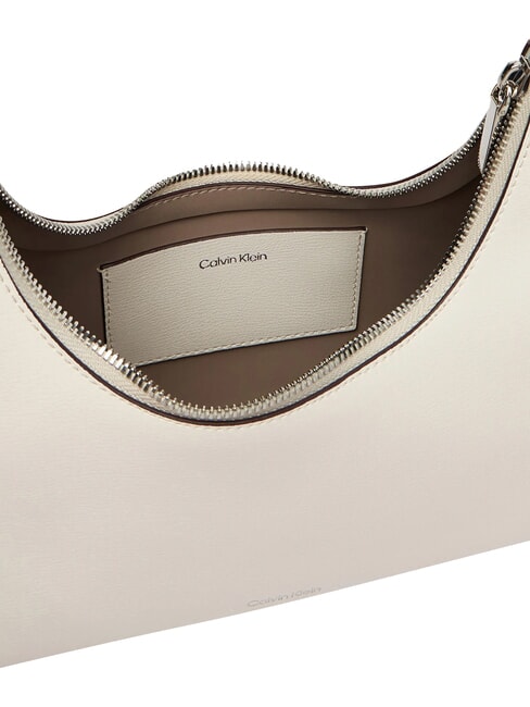 EMBOSSED LOGO Umh&auml;ngetasche, mit Schultergurt Wei&szlig;es Steinkraut - Damentaschen