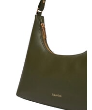 CALVIN KLEIN EMBOSSED LOGO Umh&auml;ngetasche, mit Schultergurt Zypresse - Damentaschen - 4