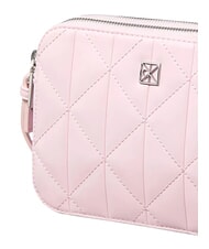 CALVIN KLEIN QUILTED EMBLEM Mini-Schultertasche Wiegenrosa - Damentaschen - 3