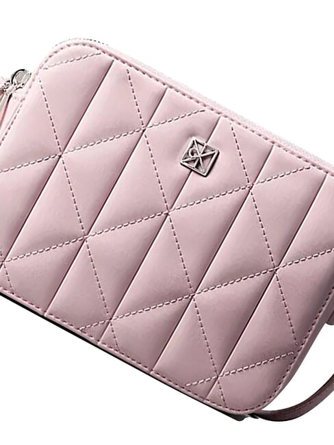 QUILTED EMBLEM Mini-Schultertasche Wiegenrosa - Damentaschen