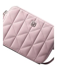 CALVIN KLEIN QUILTED EMBLEM Mini-Schultertasche Wiegenrosa - Damentaschen - 4