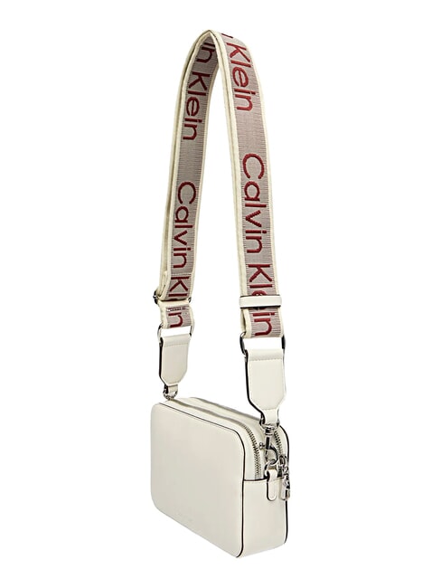 SIGNATURE LOGO STRAP Kameratasche mit Doppelfunktion Wei&szlig;es Steinkraut - Damentaschen