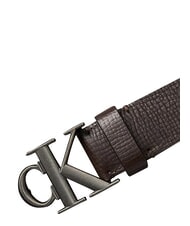 CALVIN KLEIN CK HARDWARE Lederg&uuml;rtel ck dunkelbraun - G&uuml;rtel - 5