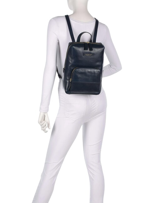 IOLANDA Rucksack mit Vordertasche, aus Leder &Uuml;berseegold-Abk. - Damentaschen