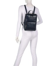 THE BRIDGE IOLANDA Rucksack mit Vordertasche, aus Leder &Uuml;berseegold-Abk. - Damentaschen - 6