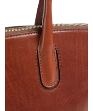 THE BRIDGE IOLANDA Leder-Schultertasche BRAUN - Damentaschen - 3