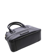 THE BRIDGE IOLANDA Mini-Handtasche aus Leder mit Schulterriemen Schwarzes Gold - Damentaschen - 5