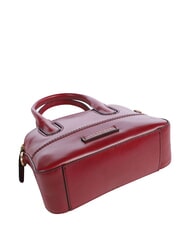 THE BRIDGE IOLANDA Mini-Handtasche aus Leder mit Schulterriemen Johannisbeere / Gold - Damentaschen - 5