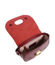 THE BRIDGE ILARIA Umh&auml;ngetasche aus Leder Johannisbeere / Gold - Damentaschen - 4