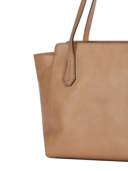 GLORIA  Einkaufstasche aus Leder Marzipan, Abk. Gold - Damentaschen