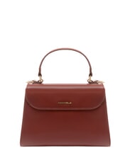 COCCINELLE DEW SHINY CALF Handtasche mit Schulterriemen Brandy - Damentaschen - 4