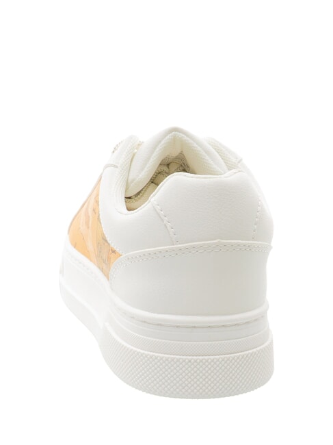 GEO Turnschuhe Wei&szlig; / Geo-Beige - Damenschuhe