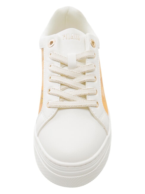 GEO Turnschuhe Wei&szlig; / Geo-Beige - Damenschuhe
