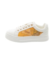 ALVIERO MARTINI PRIMA CLASSE GEO Turnschuhe Wei&szlig; / Geo-Beige - Damenschuhe - 3