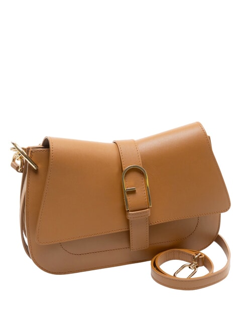 FLOW M M Lederhandtasche Tabak - Damentaschen