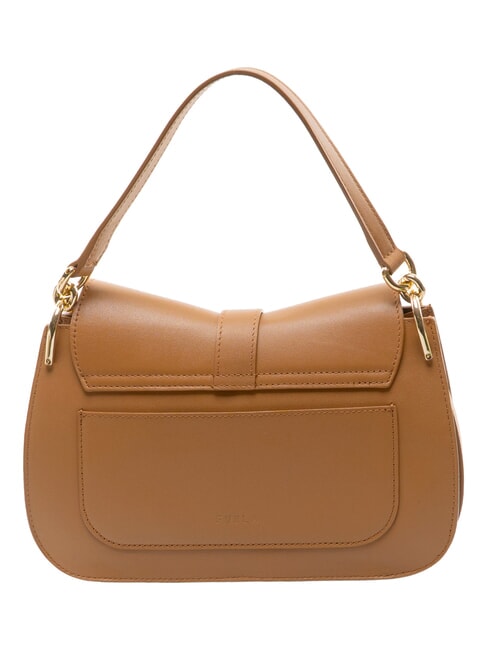 FLOW M M Lederhandtasche Tabak - Damentaschen