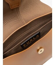 FURLA FLOW M M Lederhandtasche Tabak - Damentaschen - 6