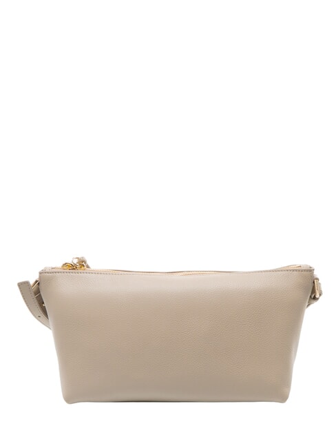 DEBBY Schultertasche, Leder Leinen - Damentaschen