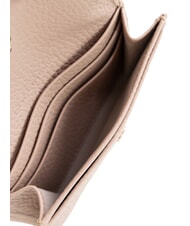 COCCINELLE METALLIC SOFT Kartenetui aus geh&auml;mmertem Leder - Brieftaschen Damen