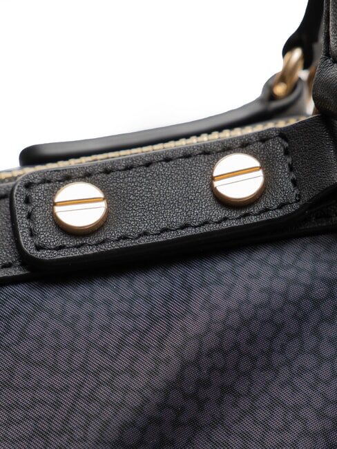 FRAME Gep&auml;cktasche mit Schultergurt dunkles Schwarz - Damentaschen