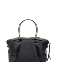 BORBONESE FRAME Gep&auml;cktasche mit Schultergurt dunkles Schwarz - Damentaschen - 4