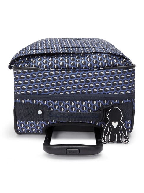 SPONTANEUS Kabinentrolley 3D K Blau - Halbharte Trolleys