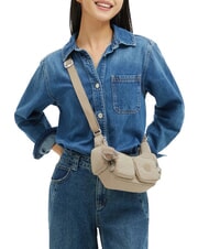 KIPLING RIKKA MINI Umh&auml;ngetasche charakteristisches Beige mit Pr&auml;gung - Damentaschen - 2