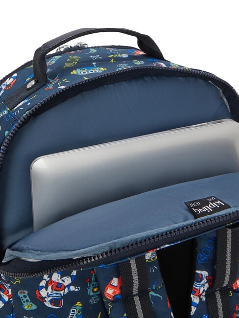 SEOUL COLLEGE BTS 15-Zoll-Laptop-Rucksack Weltraumspiel - Rucks&auml;cke f&uuml;r Schule &amp; Freizeit