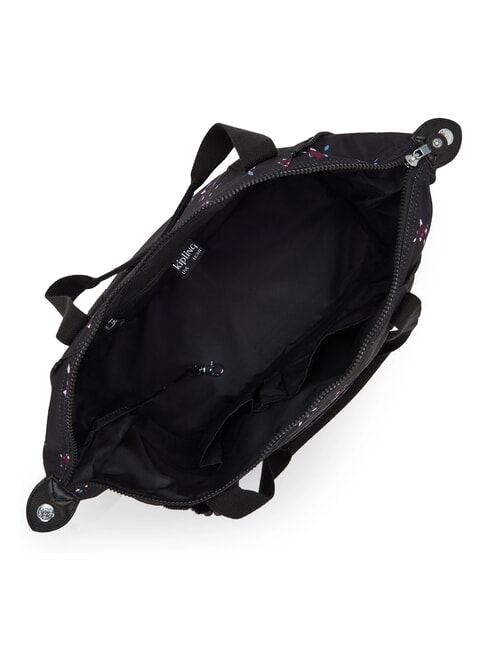 ART Mittelgro&szlig;e Umh&auml;ngetasche mit Schultergurt Nachtblume - Damentaschen