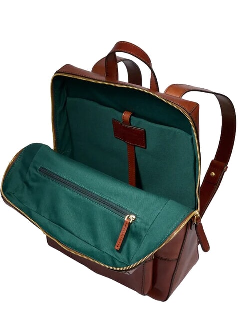 IOLANDA Lederrucksack BRAUN - Damentaschen