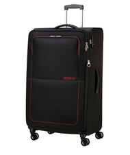 AMERICAN TOURISTER AIR WAVE Gro&szlig;er Einkaufswagen SCHWARZ ROT - Halbharte Trolleys - 3