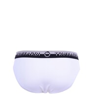 TRUSSARDI DOUBLE ELASTIC Packung mit 2 Slips Wei&szlig; - Herrenslip - 3