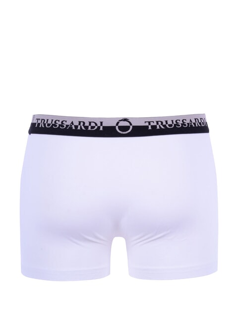 DOUBLE ELASTIC Packung mit 2 Boxershorts Wei&szlig; - Herrenslip