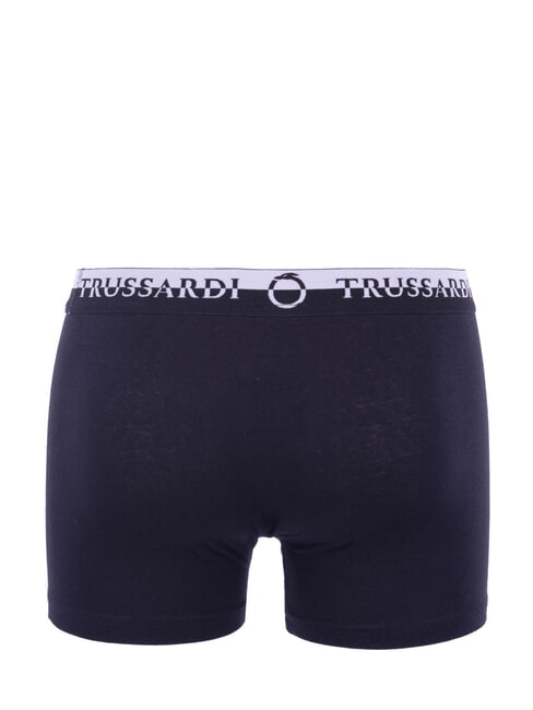 DOUBLE ELASTIC Packung mit 2 Boxershorts Schwarz - Herrenslip